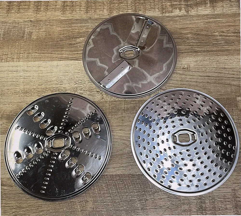Bosch Grating Grater Disc Blade Set Of 3 MUM44 Series Compact Food Processor