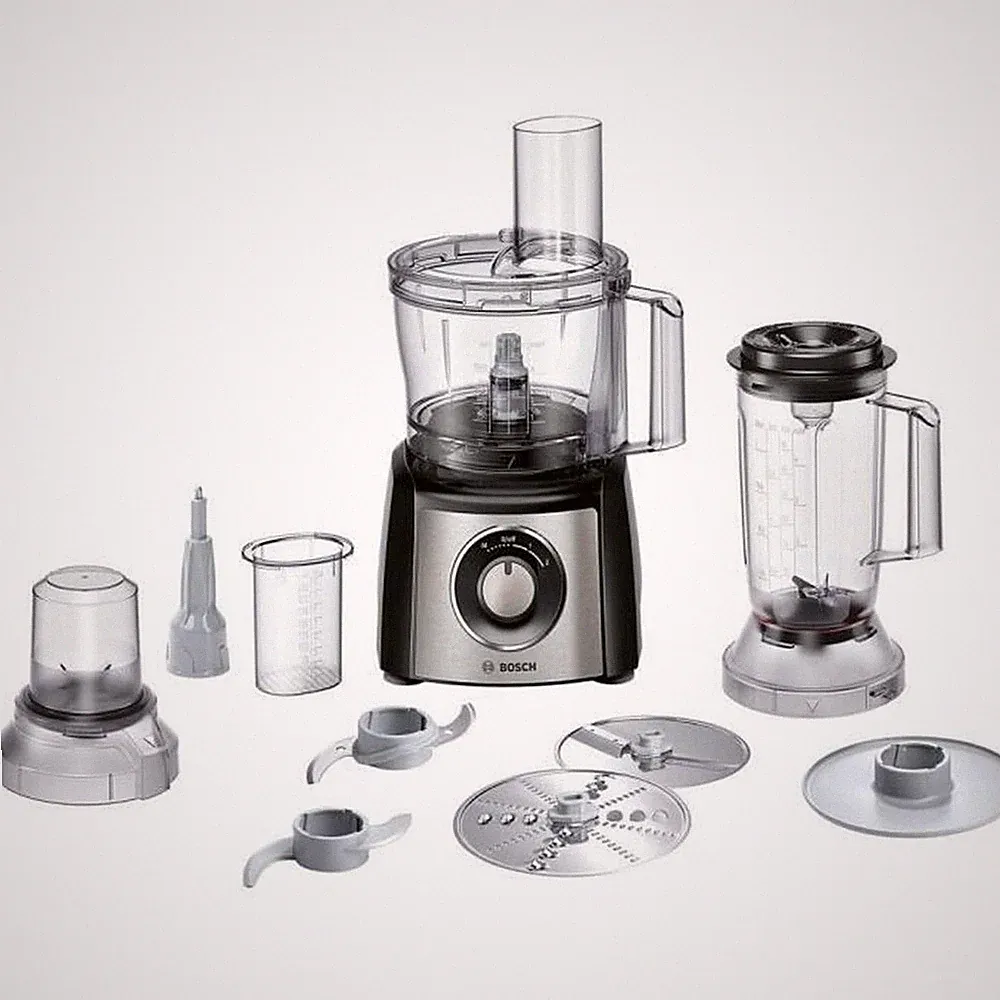 Bosch MCM3501M 800 Watts Food Processor, Black 220V