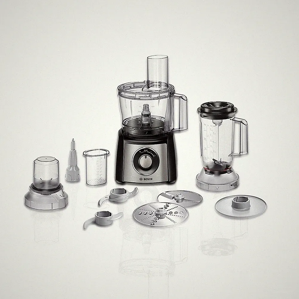 Bosch MCM3501M 800 Watts Food Processor, Black