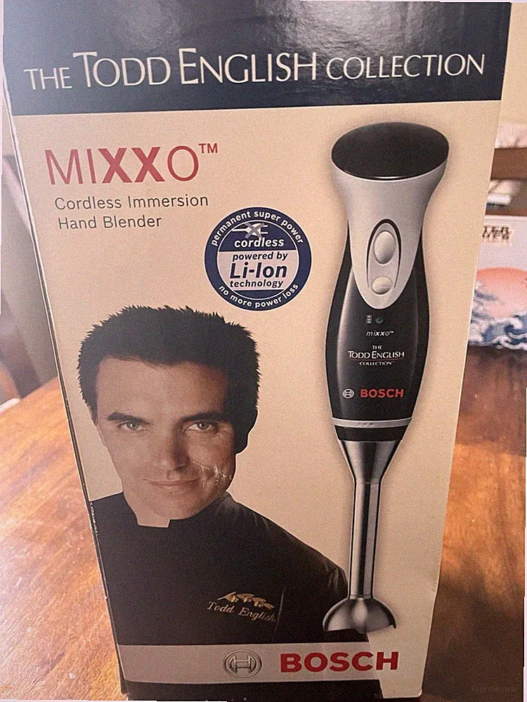 Bosch Mixxo Immersion blender Todd English Collection