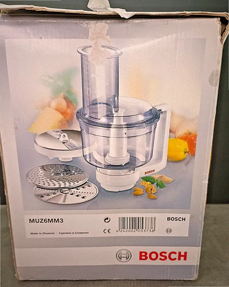 Bosch Multi Mixer Food Processor Attachment MUZ6 MM3 MUM6 Blades NO PUSHER