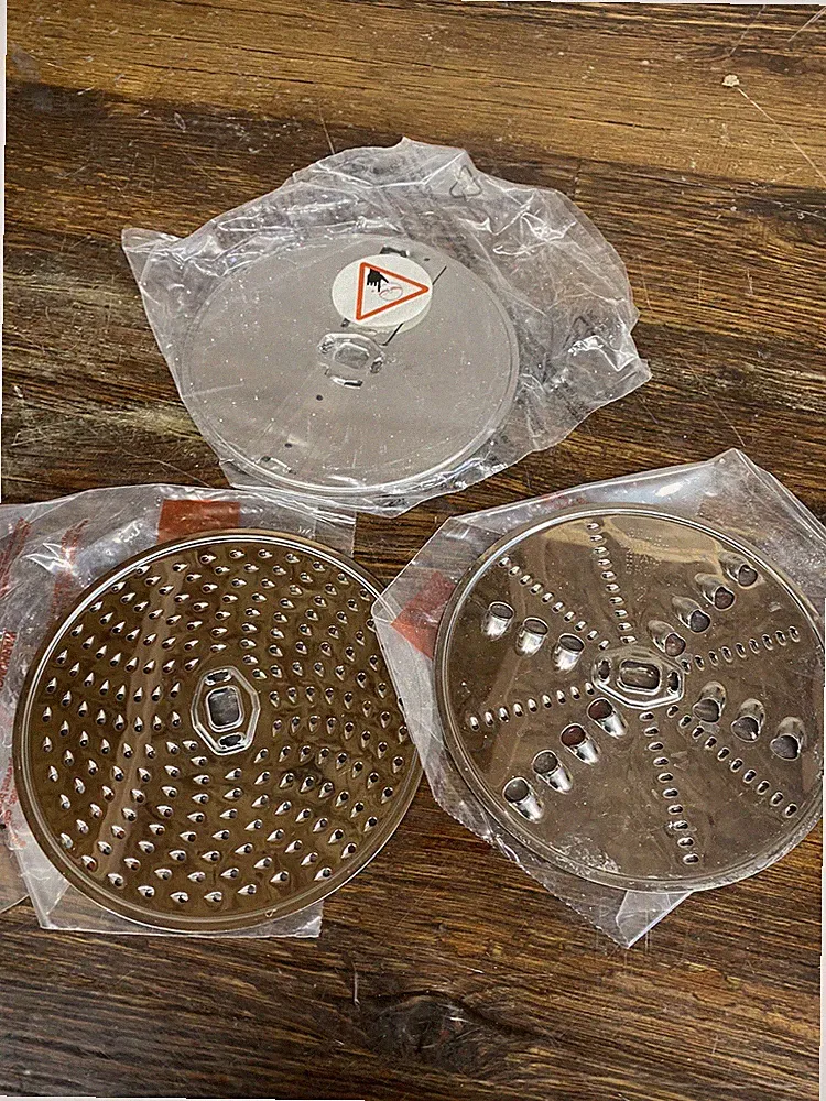Bosch set of 3 Disc Blade MUM44 Series Compact Food Processor NEVER USED