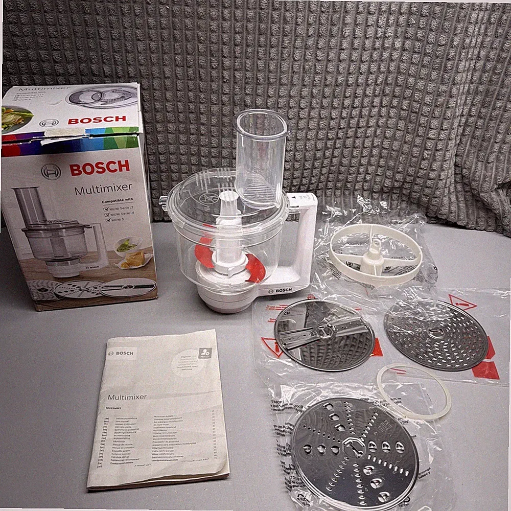 Bosch Universal Multi Mixer Food Processor w/ Bowl, Lid, Pusher, Blade MUM 2 4 5
