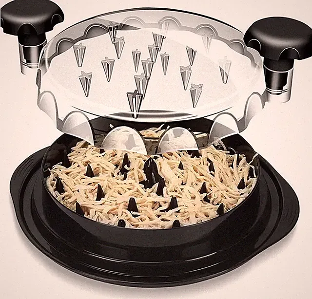 BPA Free Large Chicken Shredder Tool Meat Shredding Machine Twist Handles