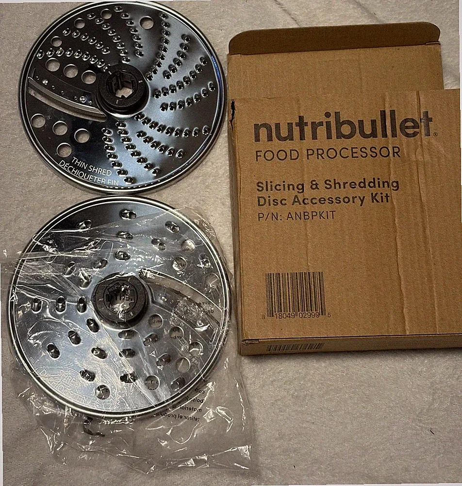 Brand New Nutribullet® Food Processor Replacement Attachment Accessories Slicer