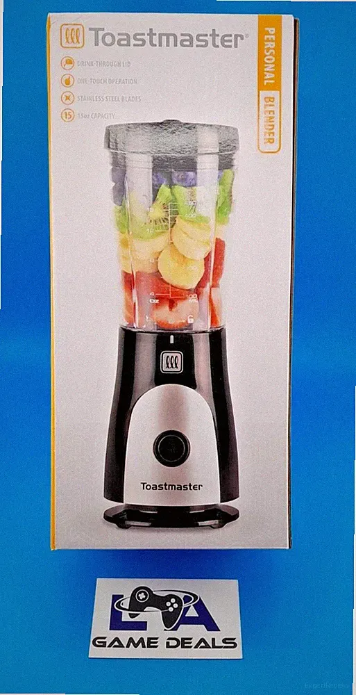 BRAND NEW - Toastmaster 15oz Personal Blender (model #TM-4MBL)