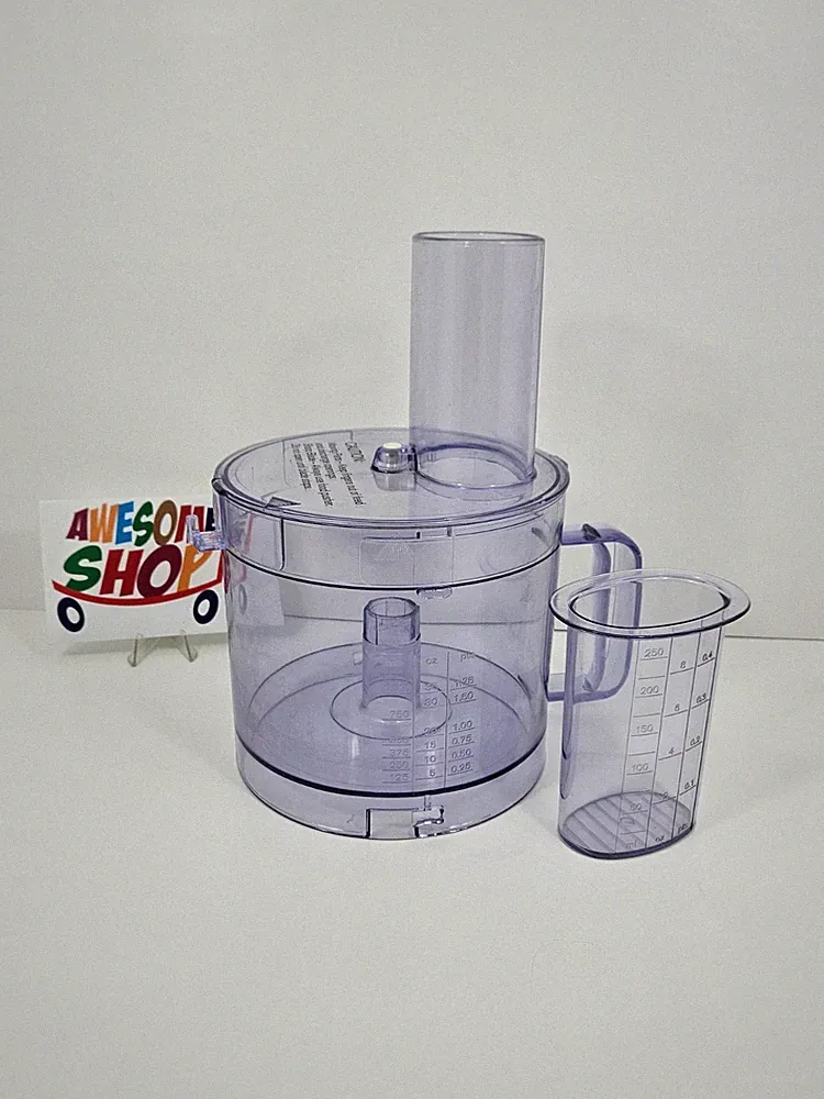 Braun 1000 ML Food Processor Work Bowl Lid Pusher 4243 4258 4259 4261 4262 OEM