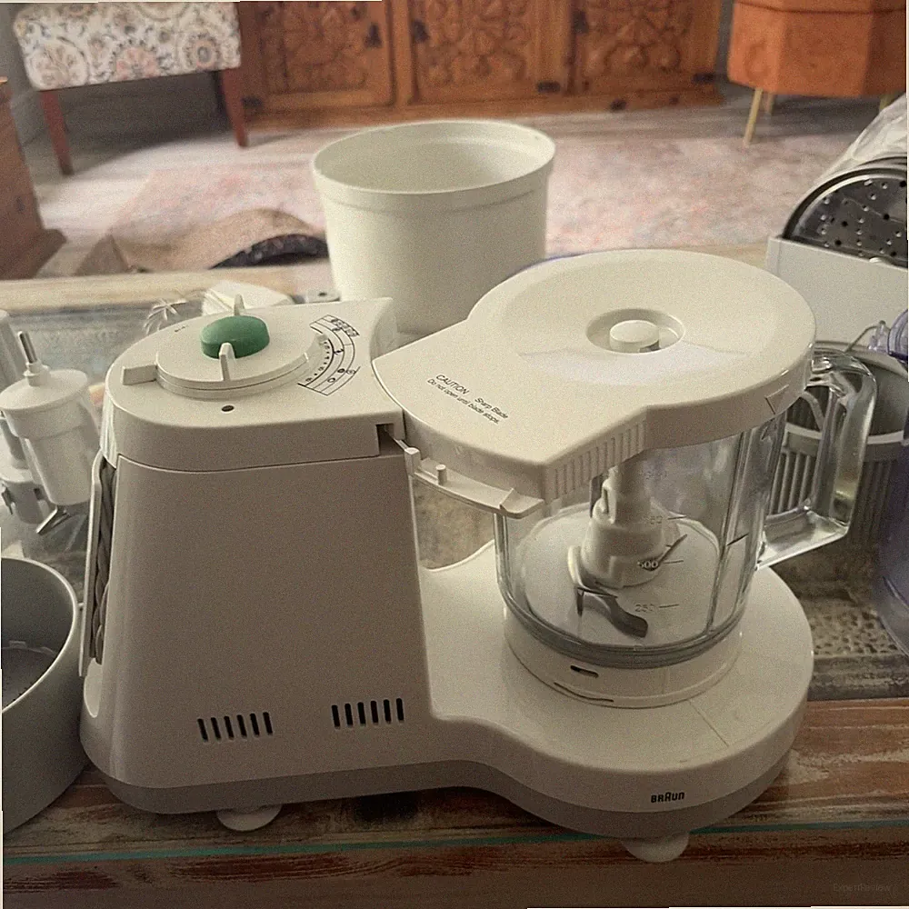 Braun 3210 Food Processor Full Set ?? Look Near Mint Read !! Fast Free Ship