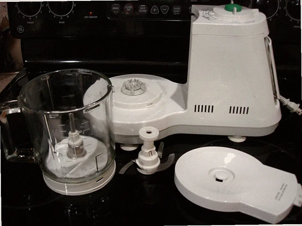 Braun 3210 Food Processor Motor Base & Blender Glass Jar With 1 Blade And Lid