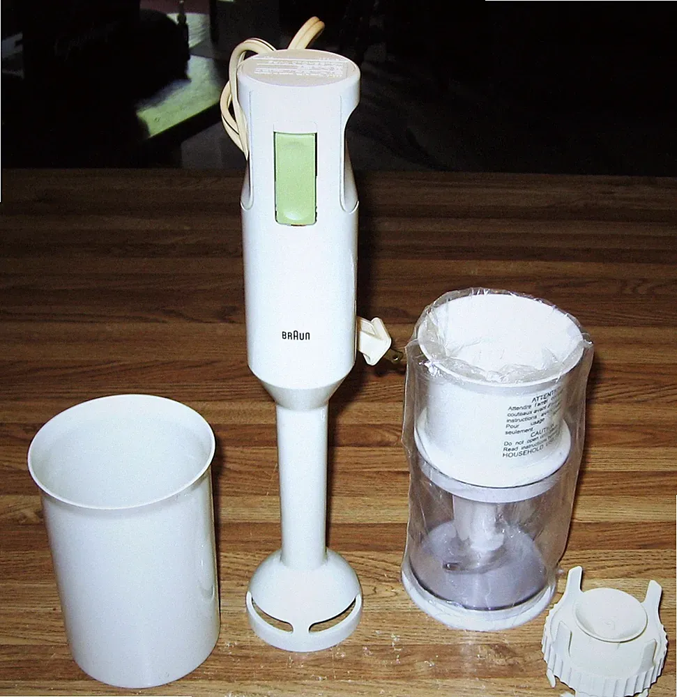 Braun 4169 Immersion Blender With Accessories/Tested