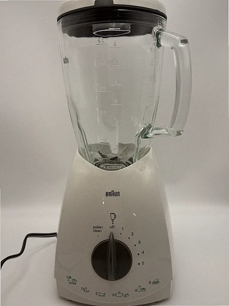 Braun Blender Model 4184 Glass Pitcher 8 Cup Working.. Fantastic Condition ..