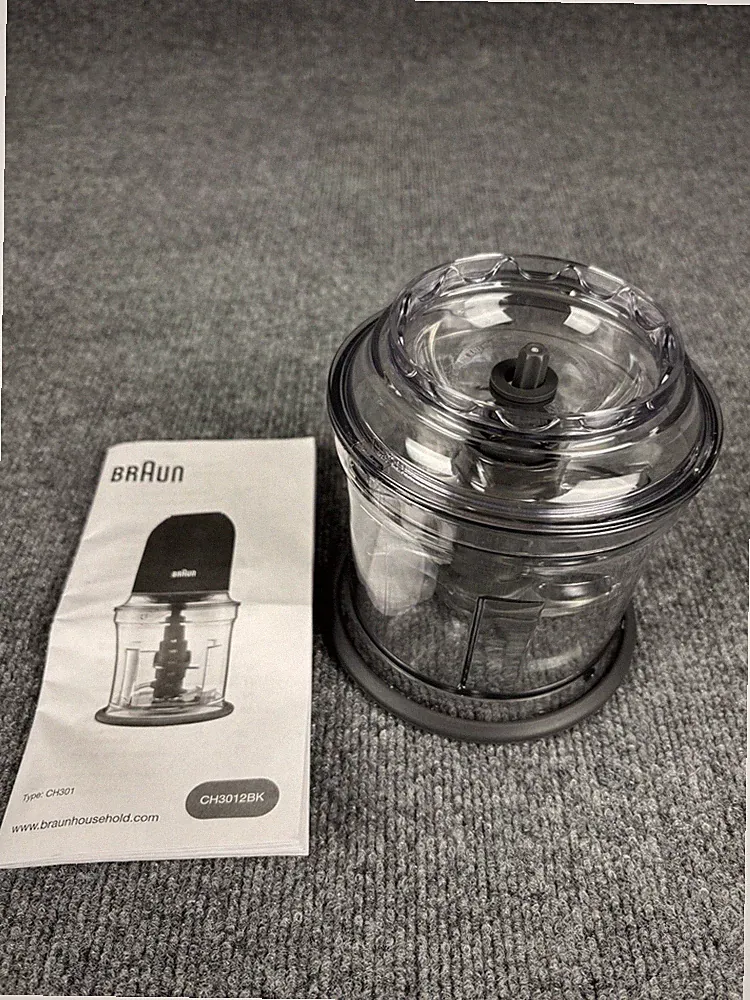 Braun CH3012BK MultiPractic 3 Chopper Replacement Parts - Bowl, QuadBlade, Lid