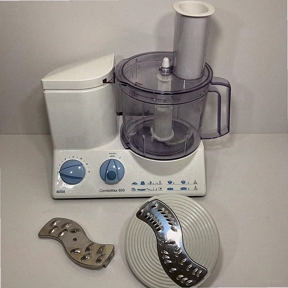 Braun CombiMax 600 Type 3205 K600 Food Processor + Accessories - Tested/Working