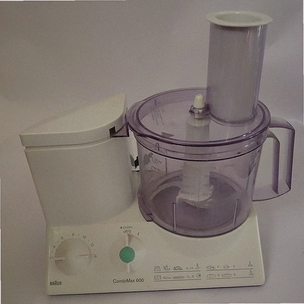 Braun CombiMax 600 Type 3205 K600 Food Processor + Blade, Bowl, Base