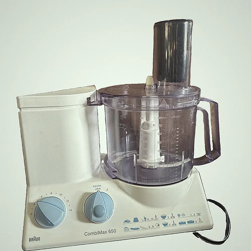 Braun Combimax 650 - 14 Speed Food Processor - Blades & Attachments - TESTED