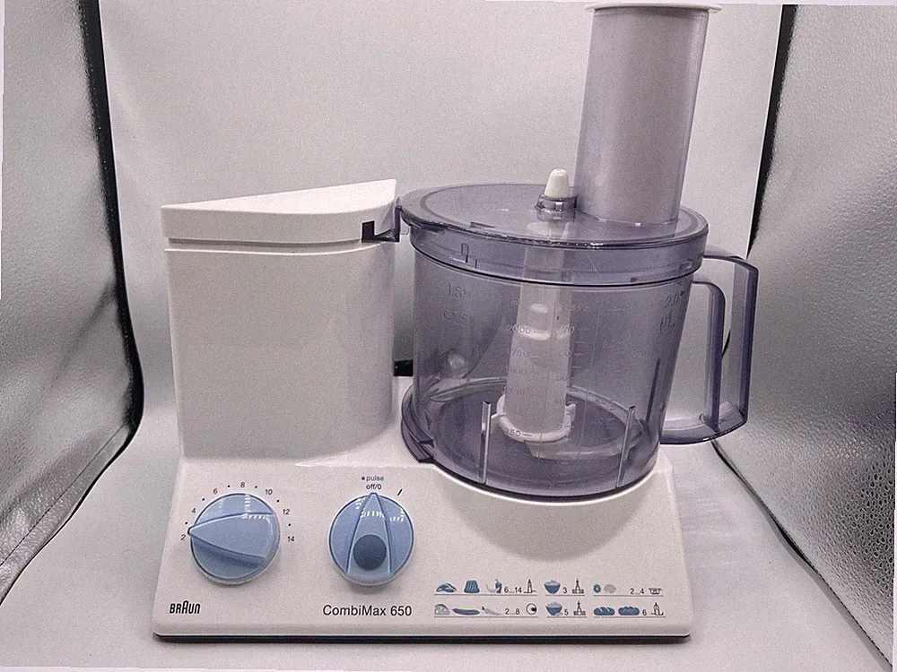 Braun Combimax 650 - 14 Speed Food Processor Tested