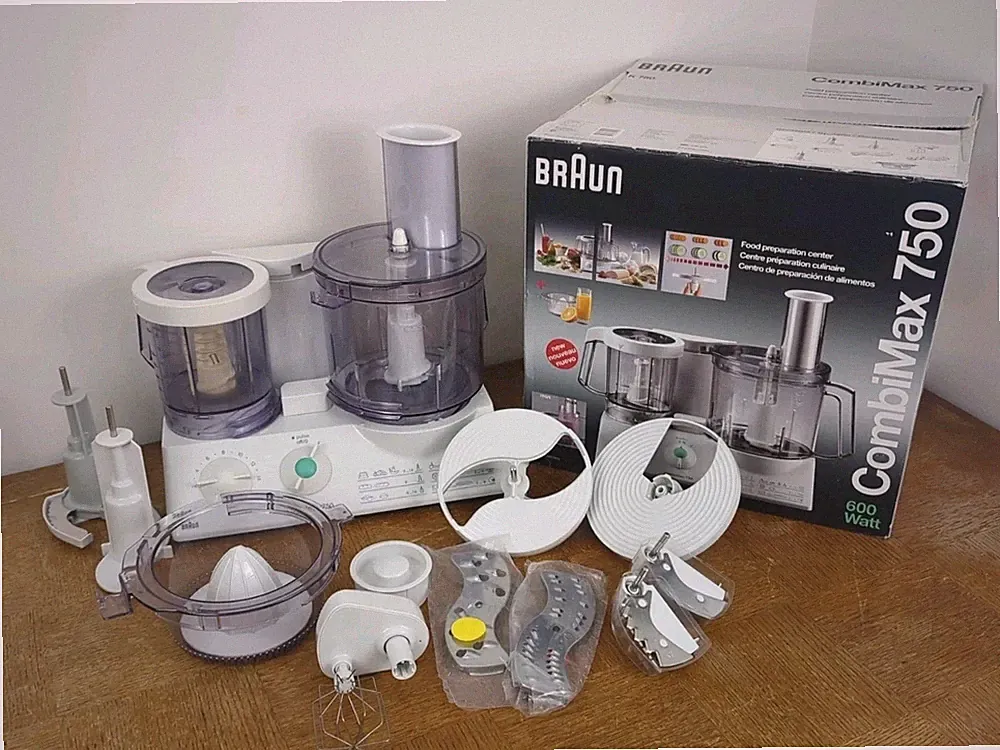 Braun Combimax K750 Food Processor - Complete in Original Box - Excellent