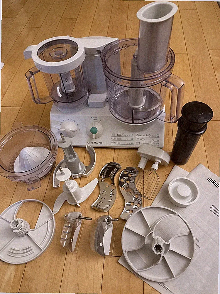 Braun Combimax K750 Food Processor - Complete New Tested