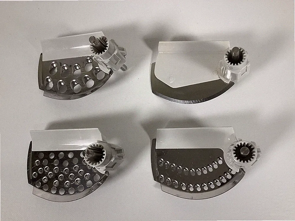 Braun Food Processor 4258 4259 4261 Lot of 4 Blade Inserts Replacement Parts