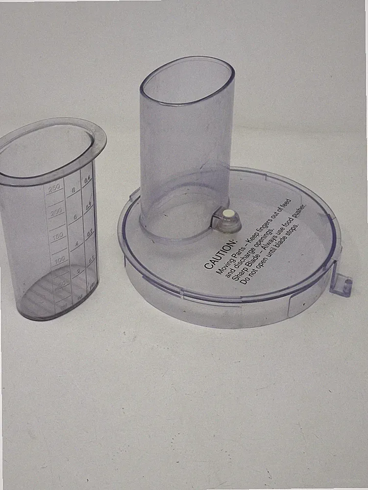 BRAUN Food Processor (4259 4243 4258 4261 4262) REPLACEMENT PARTS: Lid w/Pusher
