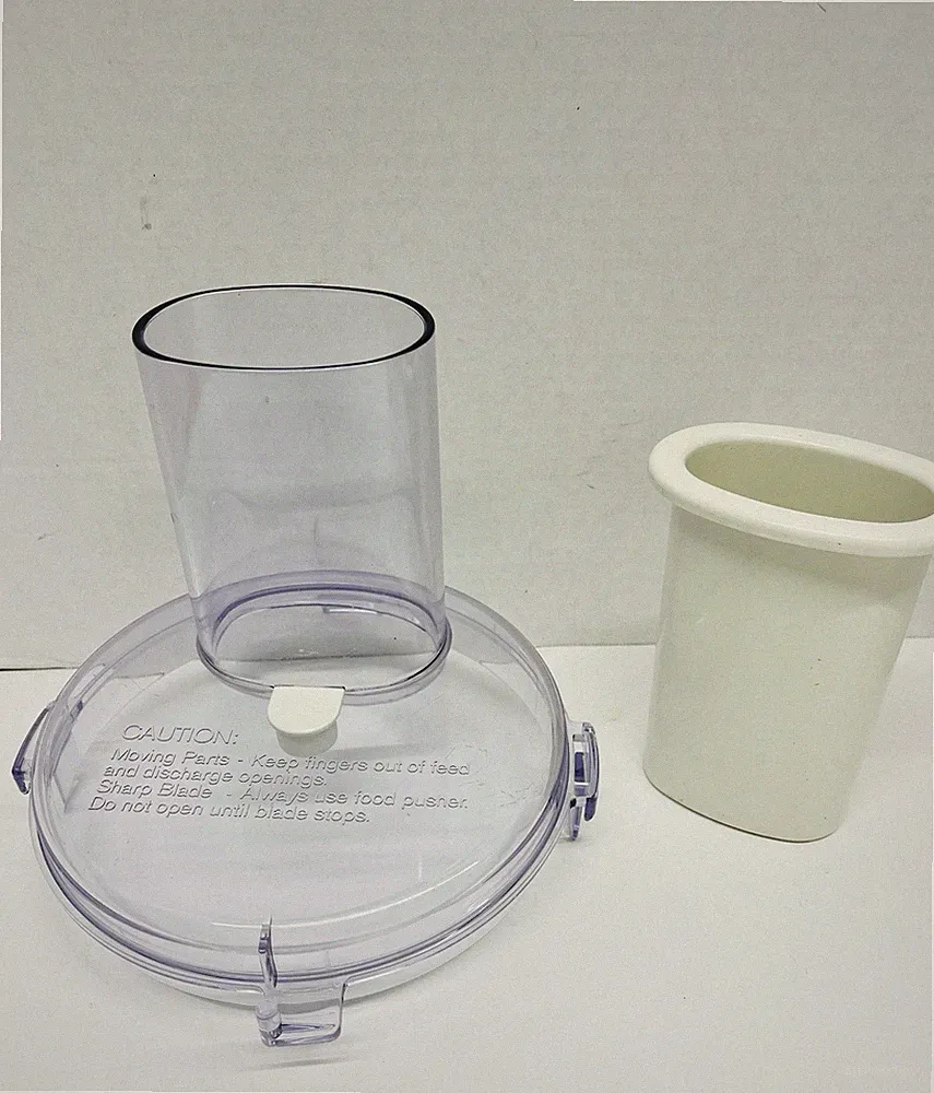 Braun Food Processor 4259 4243 4258 4261 4262 Work Bowl Lid w/ Pusher