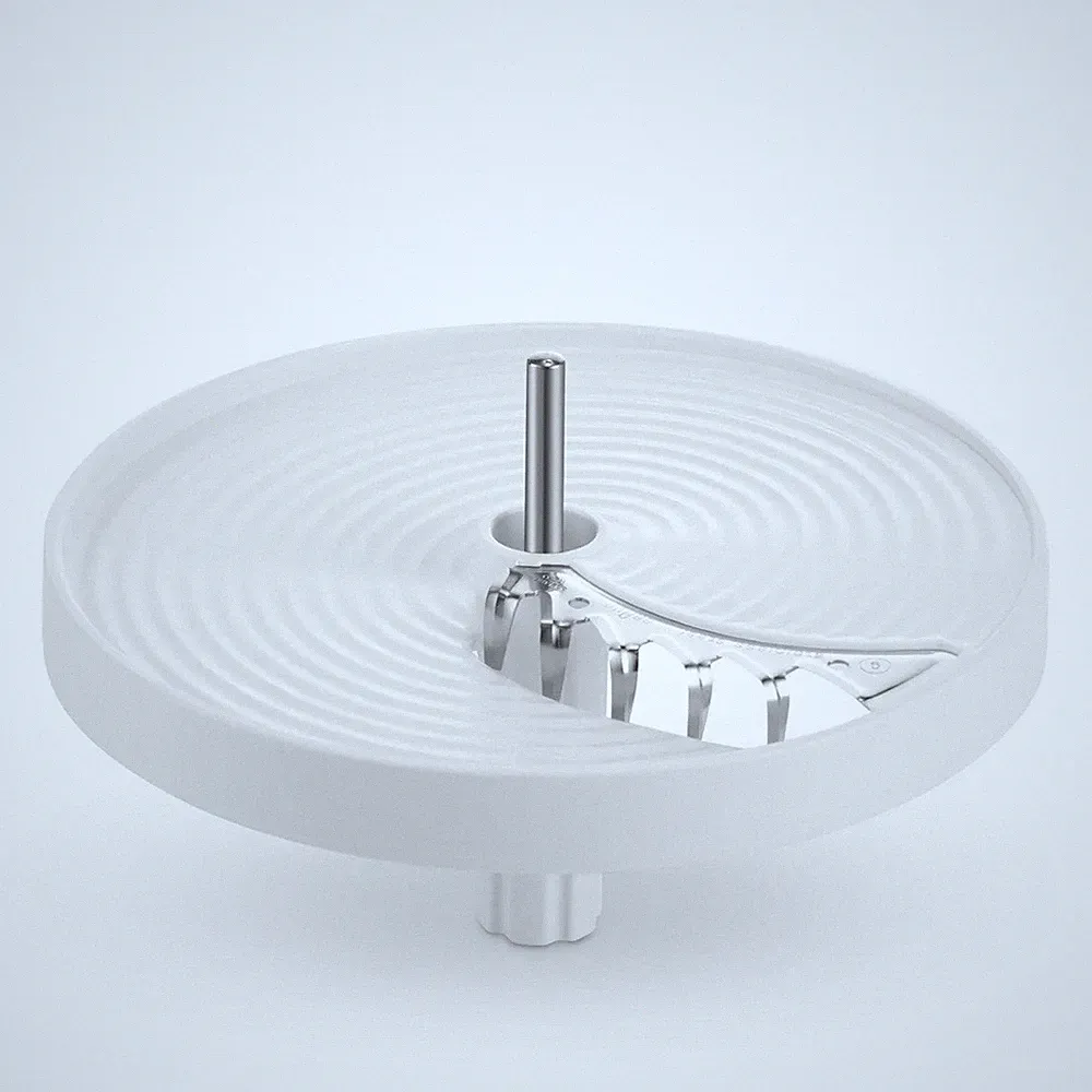 Braun Food Processor Grating Disc Replacement White Silver Plastic Metal NEW
