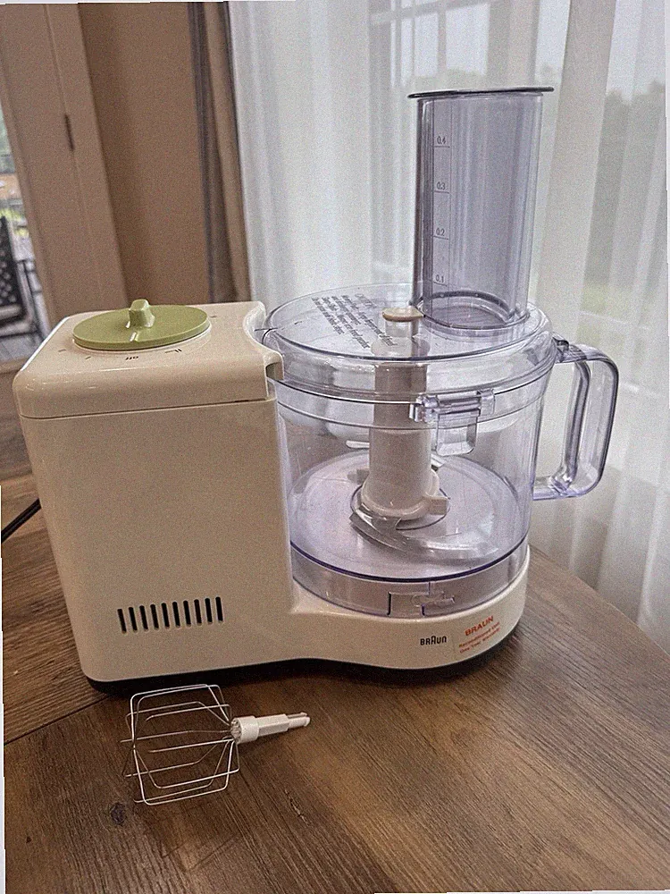 Braun Food Processor Type 4259 With Whisk Made In Germany, Tested
