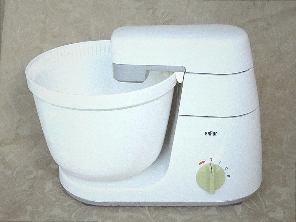 BRAUN KM32 CDN STAND MIXER FOOD PROCESSOR WITH BOWL WEST GERMANY EXCELLENT