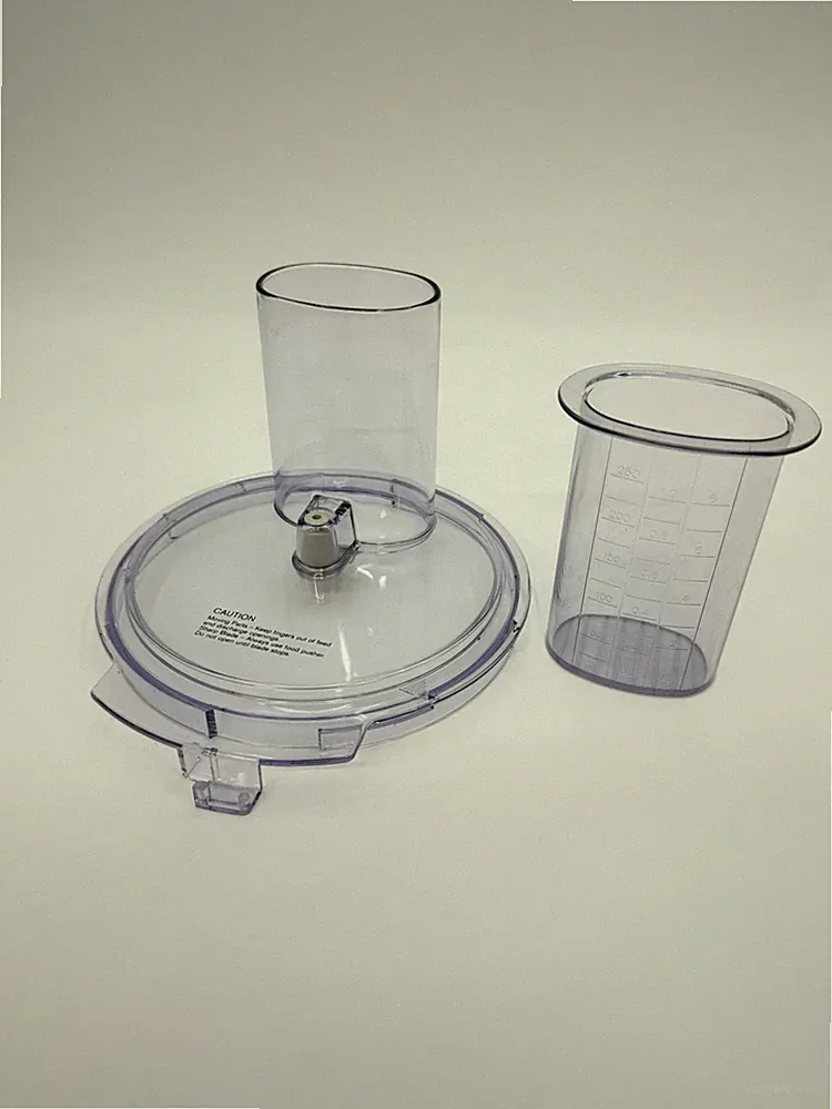 Braun LID & PUSH Clear Work Bowl 5 In 1 Food Prep Center 3210 326 Lid & Pusher