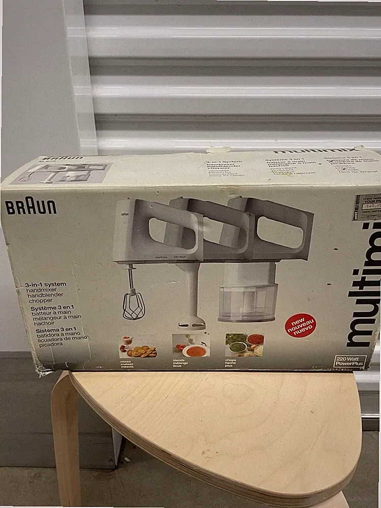 Braun MultiMix M870 Mixer Blender Chopper Food Processor