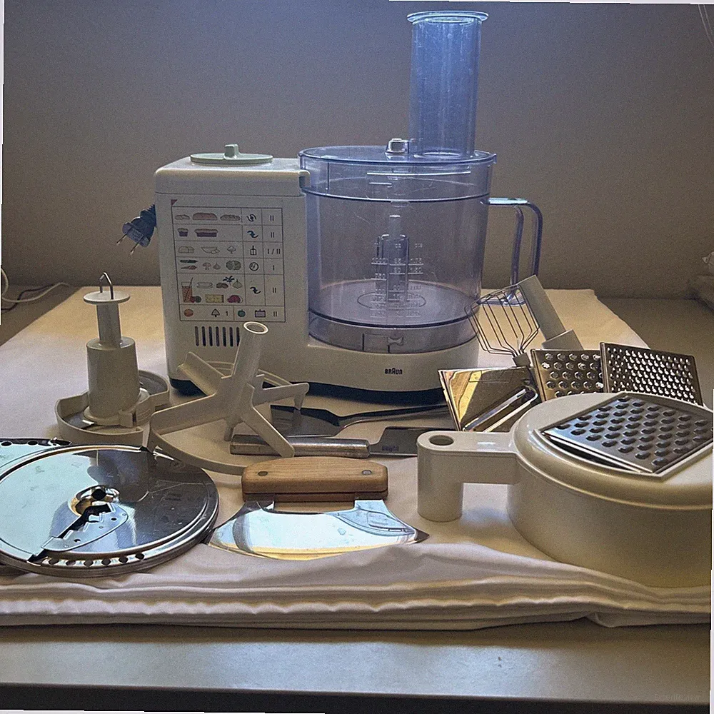 Braun Multipractic Food Processor With Accessories 17 PCs Tested Working