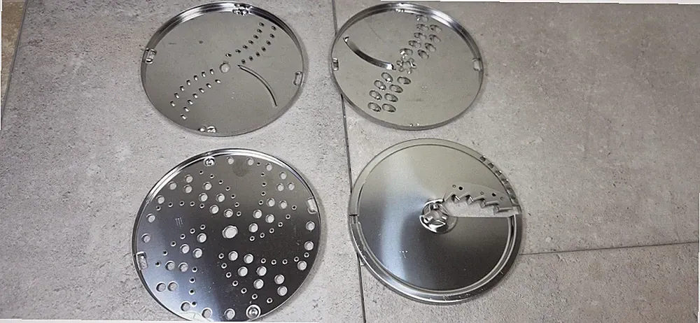 Braun Multipractic LOT OF 4 Food Processor Disc Blades 4243 4258 4259 4261