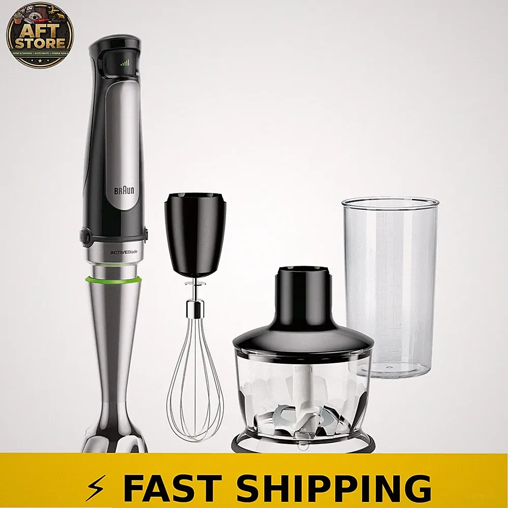 Braun MultiQuick 7 Immersion Blender with Food Processor - 500W