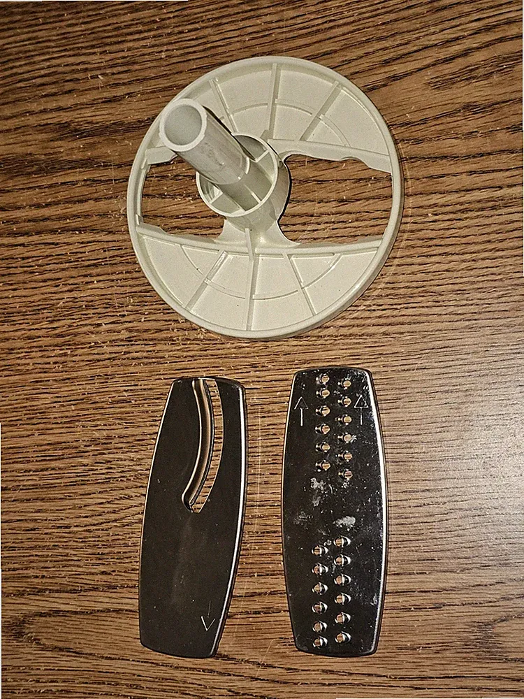 Braun-Slicer Blade-Grater & Blade Holder for 4177 Multipractic Food Processor-#2