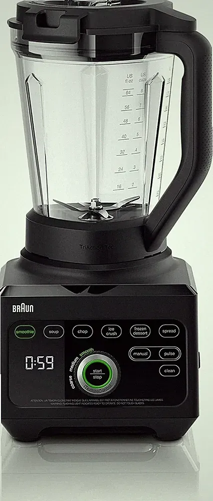 Braun TriForce Power Blender JB9040 – 1600W Countertop Blender