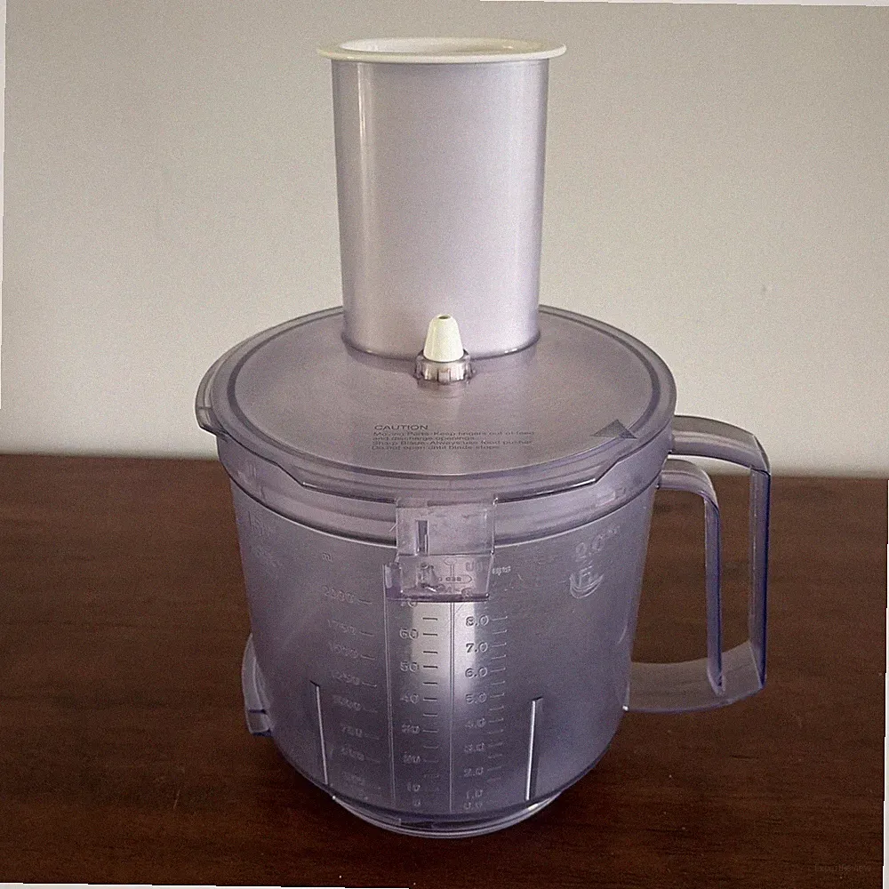 Braun Work Bowl 2L Combimax 650 700 750 Food Processor W/ Top And Plunger