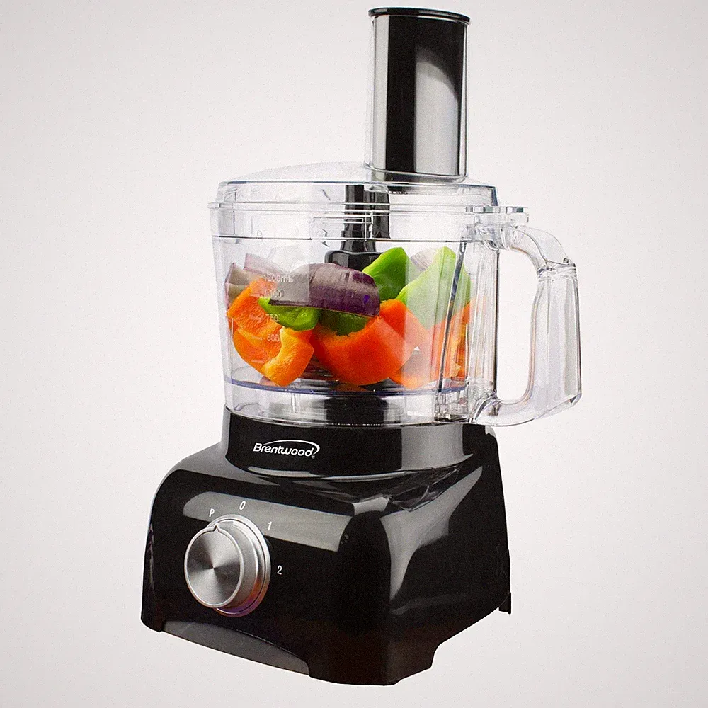 Brentwood 5-Cup Food Processor Black (FP585BK)