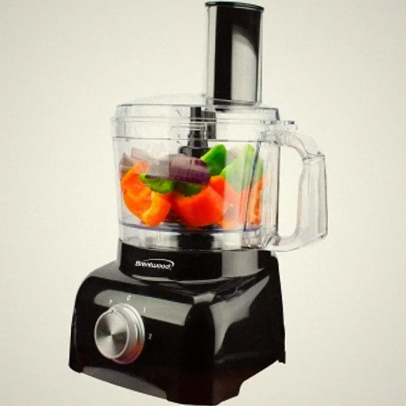 Brentwood 5 Cup Food Processor In Black