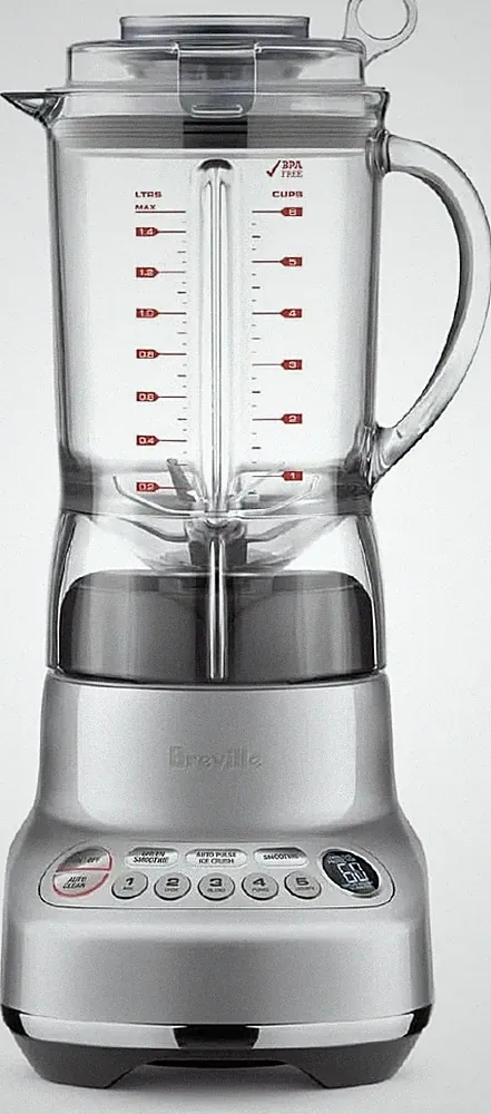 Breville BBL620SIL Fresh and Furious Blender, Silver