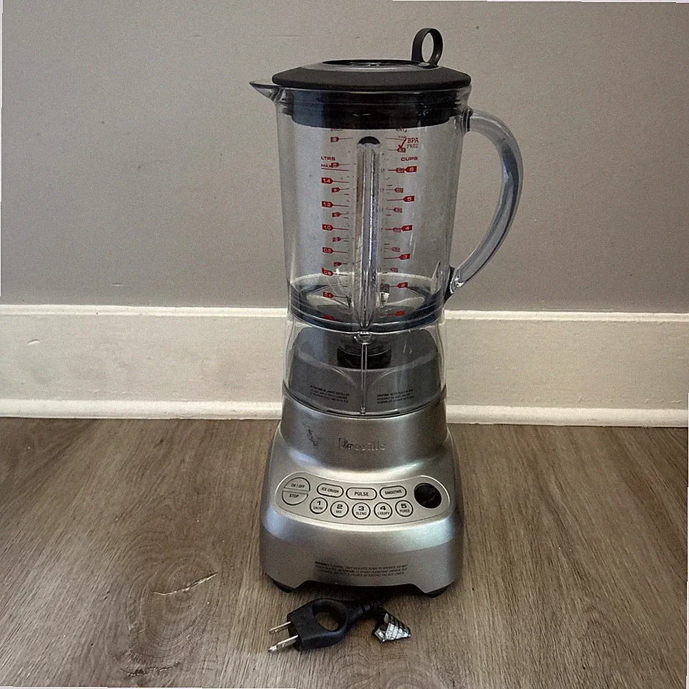 Breville BBL625XL 5 Speed Fresh & Furious Heavy Duty Blender Tested Working