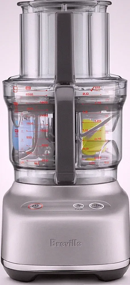 Breville BFP610 Sous Chef 9 Cup Food Processor, Small, Brushed Stainless Steel