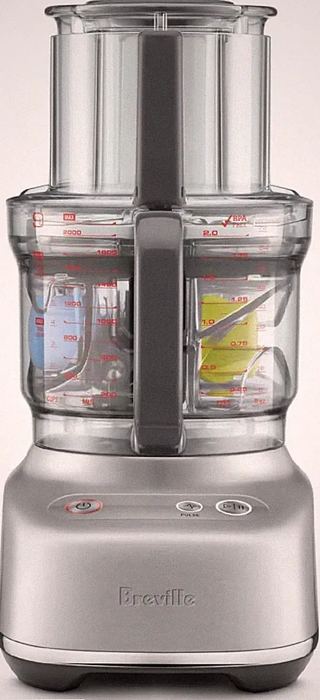 Breville BFP610 Sous Chef 9 Cup Food Processor, Small, Brushed Stainless Steel