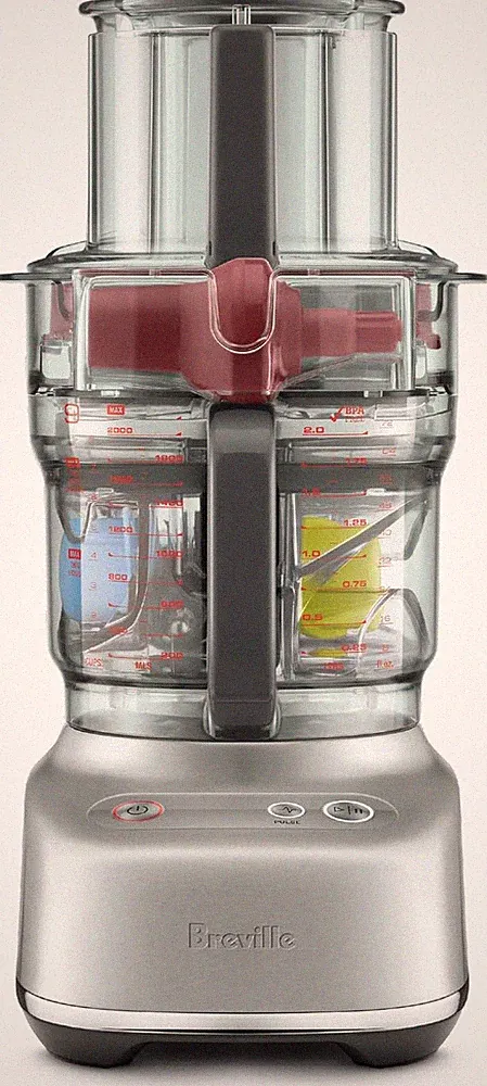 Breville BFP638 Paradice 9 Cup Food Processor and Dicer, Small, Brushed Stainles
