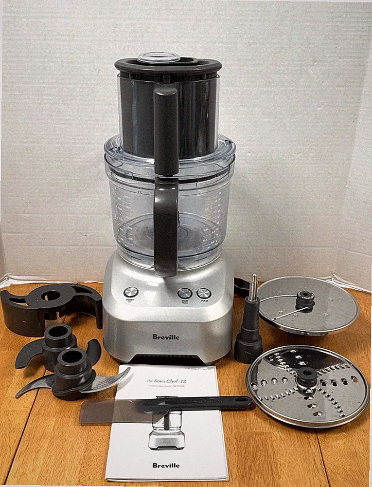 Breville BFP660 SILUSC Sous Chef 12 Cup Food Processor, Silver - BFP660