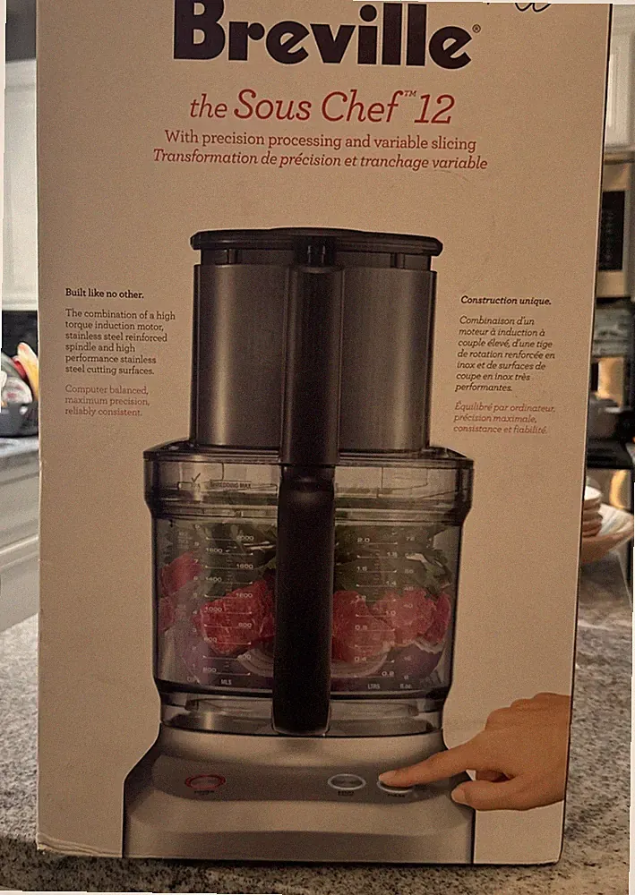Breville BFP660SIL 12 Cups Full-Size Food Processor Slight