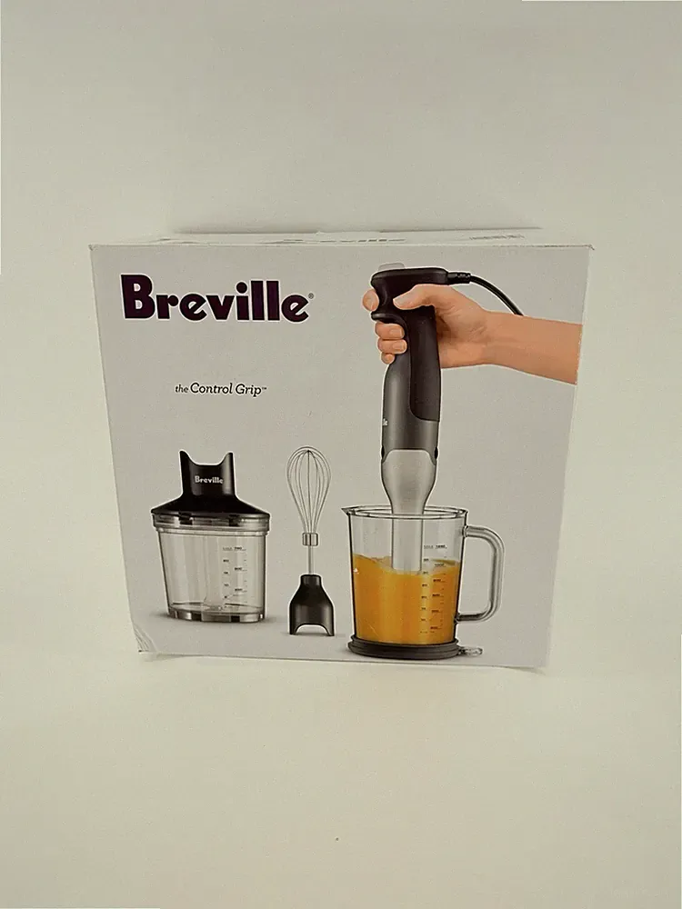 Breville BSB510XL Control Grip Immersion Blender in Brushed Stainless Steele