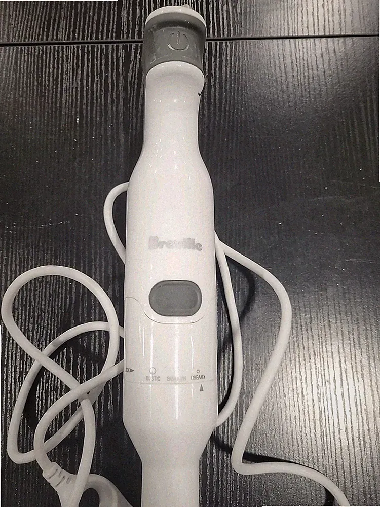 Breville Control Grip Immersion Blender Tested Working Corded