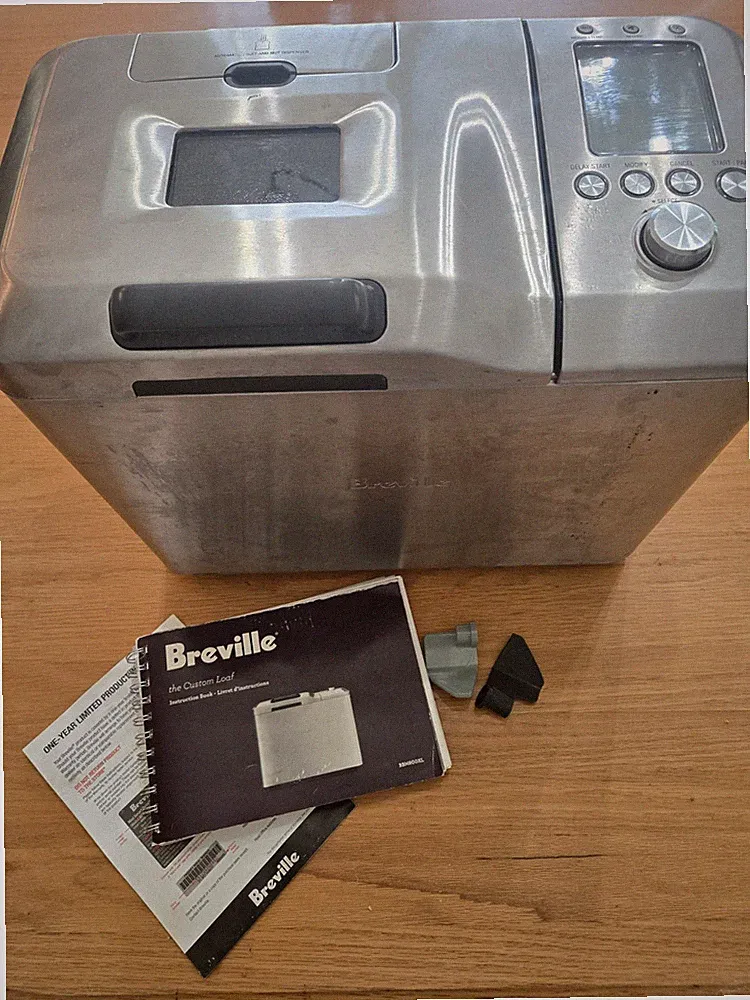 Breville Custom Loaf Bread Maker BBM800XL Brushed Stainless