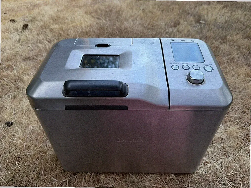 Breville Custom Loaf Bread Maker BBM800XL Brushed Stainless Steel Clean & Tested