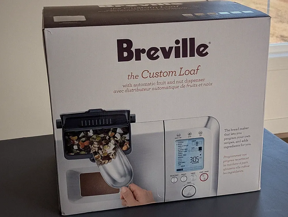 Breville Custom Loaf Bread Maker BBM800XL Brushed Stainless Steel MINT IN BOX